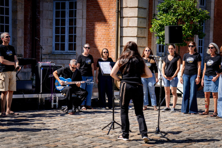 Jardins amplifiés - Chorale Rock'Sis © J. Figea