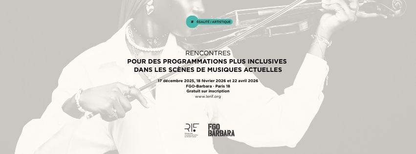 Rencontres programmation / égalité du RIF 2025-2026